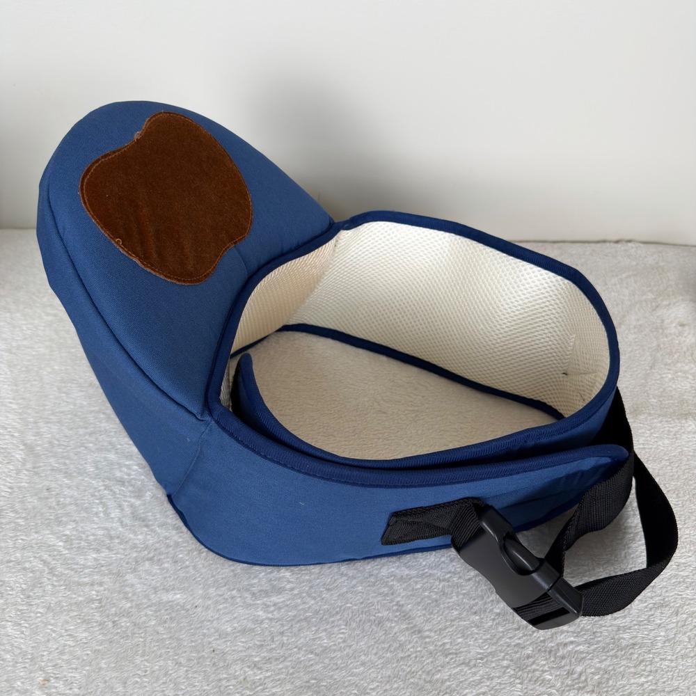 ThreeH Baby Hip Seat Carrier Blue Ergonomic Waist Stool Adjustable Belt Comfort